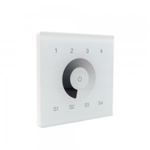 Sunricher ZIGBEE Single Colour 4 Group 4 Scene Wall Panel White (Mains voltage)