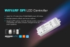 Digital SPI LED Controller for Addressable RGB/RGBW Strip Lights - Wi-Fi Compatible - Controller and RF Remote - 5-24 VDC