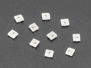NeoPixel Nano 2427 RGB LEDs w/ Integrated Driver Chip - 10 Pack