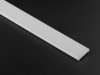 ALU-1610 LED Aluminum Channel - Surface - For Strips Up To 13mm - Silver - 1m / 2m - Frosted Lens