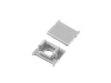 ALU-1612 LED Aluminum Channel - Surface - For Strips Up To 13mm - Silver - 1m / 2m - Frosted Lens