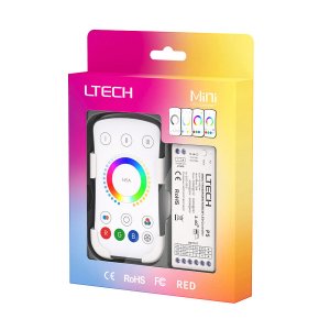 Mini Pro Set(UL Certified) - RGBCW RF 2.4G Wireless LED Controller M5A+P5(Single-zone)
