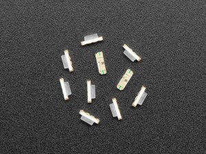 NeoPixel Addressable RGB LEDs - Slim Flat 3.2mm x 1.0mm 10 pack - SK6812-EC3210F