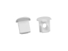 ALU-078-1-R LED Aluminum Channel - Recessed - For Strips Up To 5mm - Silver - 1m / 2m - Frosted Lens