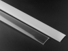 ALU-3030 LED Aluminum Channel - Surface - For Strips Up To 25mm - Silver - 1m / 2m - Frosted Lens