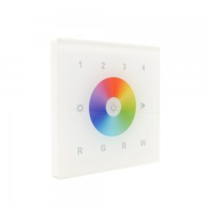 Sunricher Zigbee 4 Group RGBW Wall Panel White (Mains powered)