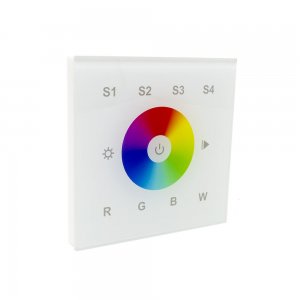 Sunricher Z-Wave RGBW 1 Zone Wall Panel White (Mains voltage)