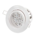 LED Recessed DownLight Fixture - Aimable - 60 Watt Equivalent - 4.45\" - 680 Lumens