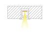 ALU-078-1-R LED Aluminum Channel - Recessed - For Strips Up To 5mm - Silver - 1m / 2m - Frosted Lens