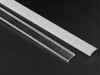 ALU-08 LED Aluminum Channel - Surface - For Strips Up To 8mm - Silver - 1m / 2m - Frosted Lens
