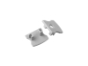 ALU-1202 LED Aluminum Channel - Surface - For Strips Up To 12mm - Silver - 1m / 2m - Frosted Lens