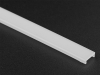 ALU-1207 LED Aluminum Channel - Surface - For Strips Up To 10mm - Silver - 1m / 2m - Frosted Lens