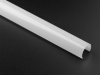 ALU-1603 Aluminum Channel - Surface / Hanging mount - For Strips Up To 17mm - Silver - 1m / 2m - Frosted Lens