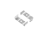 ALU-1604 Aluminum Channel - Surface / Hanging mount - For Strips Up To 17mm - Silver - 1m / 2m - Frosted Lens