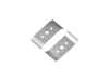 ALU-8035 Aluminum Channel - Surface / Hanging mount - For Strips Up To 70mm - Silver - 1m / 2m - Frosted Lens