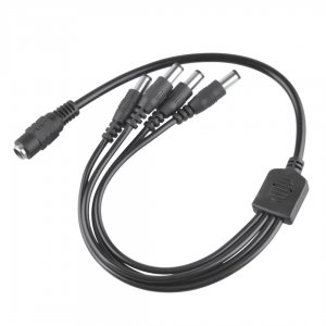 DarkMatters Slat Wall 1 to 4-Way Power Splitter 300mm