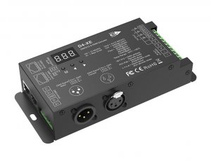 4CH*8A 12-48VDC CV DMX Decoder D4-XE