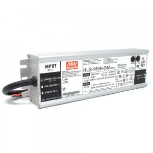 MEAN WELL | HLG-150H-24A Power Supply (24V, 150W Constant Voltage)