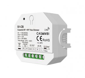 Casambi Bluetooth + RF Triac Dimmer S1-CB