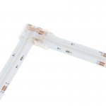 Clamp-On 'L' / 'T' Connector for 10mm RGB COB LED Strip Lights