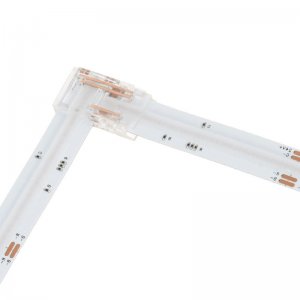 Clamp-On 'L' / 'T' Connector for 10mm RGB COB LED Strip Lights