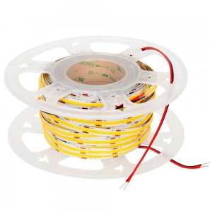 30m White COB LED Strip Light - Even-Glow® Series - Fully Diffused LED Tape Light - 90+ High CRI - IP20 - 24V