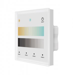 1 Zone Tunable White 100-240VAC Wall Mounted Touch DALI Panel TD2-SH
