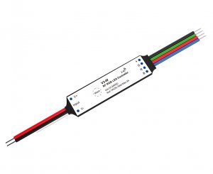 RGB LED Mini RF Controller - 12-24V - V3-W