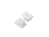 ALU-08 LED Aluminum Channel - Surface - For Strips Up To 8mm - Silver - 1m / 2m - Frosted Lens