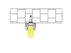 ALU-08 LED Aluminum Channel - Surface - For Strips Up To 8mm - Silver - 1m / 2m - Frosted Lens