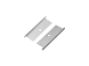 ALU-11736-R LED Aluminum Channel - Recessed - For Strips Up To 92mm - Silver - 1m / 2m - Frosted Lens