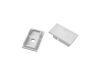 ALU-1525 LED Aluminum Channel - Surface - For Strips Up To 12mm - Silver - 1m / 2m - Frosted Lens