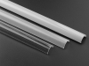 ALU-1601 LED Aluminum Channel - Surface - For Strips Up To 17mm - Silver - 1m / 2m - Frosted Lens