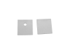 ALU-2005A LED Aluminum Channel - Surface - For Strips Up To 27mm - Silver - 1m / 2m - Frosted Lens