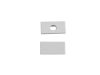ALU-2010 LED Aluminum Channel - Surface - For Strips Up To 17mm - Silver - 1m / 2m - Frosted Lens