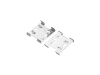 ALU-2601 LED Aluminum Channel - Surface - For Strips Up To 26mm - Silver - 1m / 2m - Frosted Lens
