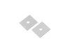 ALU-4035 Aluminum Channel - Surface / Hanging mount - For Strips Up To 18mm - Silver - 1m / 2m - Frosted Lens