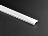 ALU-5615 Drywall LED Aluminum Channel - Recessed - For Strips Up To 12mm - 1m / 2m - Frosted Lens