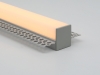 ALU-6529 Drywall LED Aluminum Channel - Recessed - For Strips Up To 23mm - 1m / 2m - Frosted Lens