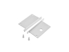 ALU-7032-R LED Aluminum Channel - Recessed - For Strips Up To 39mm - Silver - 1m / 2m - Frosted Lens