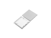 ALU-7676 Aluminum Channel - Surface / Hanging mount - For Strips Up To 55mm - Silver - 1m / 2m - Frosted Lens