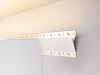 ALU-9527 Drywall LED Aluminum Channel - Recessed - For Strips Up To 12mm - 1m / 2m - Frosted Lens