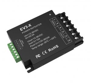 12-36VDC 3 Channel Constant Voltage Power Repeater EV3-X