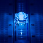 5mm Blue High Flux LED - 465 nm - 90 Degree Viewing Angle