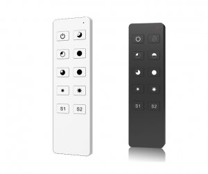 1 Zone Dimming Remote Control R1 - White / Black