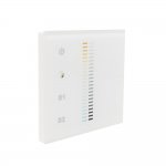 Sunricher 0-10V Dual Colour (CCT) Touch Slider Wall Panel White (Low voltage)
