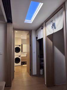 1X4ft LED Artificial Skylight Smart Home Wifi Control Ceiling Lamp Indoors - 120W - Tunable CCT - Dimmable - 1800~10000K
