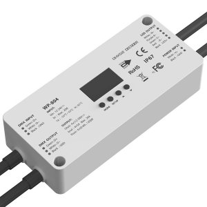 Waterproof DMX512 / RDM CV Decoder - 12~24V - WP-804 (For low voltage LED strips)