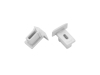 ALU-1009-R LED Aluminum Channel - Recessed - For Strips Up To 4mm - Silver - 1m / 2m - Frosted Lens