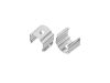 ALU-1015 LED Aluminum Channel - Surface - For Strips Up To 8mm - Silver - 1m / 2m - Frosted Lens